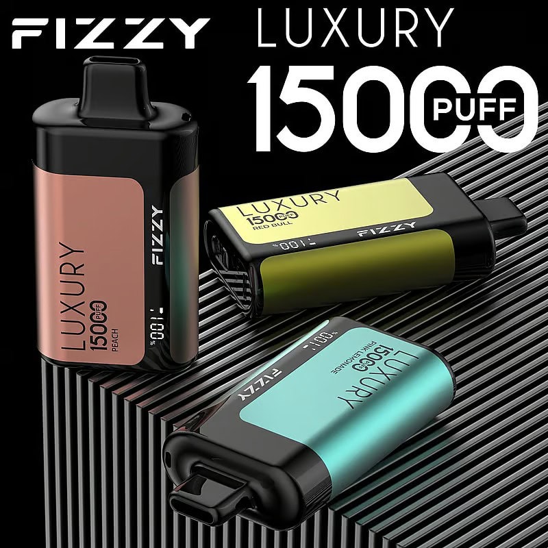 Fizzy Luxury 15000 Puffs Disposable Vape Cover 2 VaperSourcing