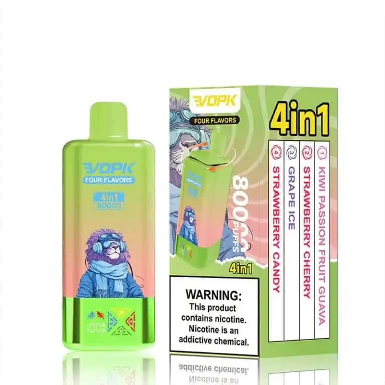 VOPK 80K Disposable Vape – Enjoy 80000 Puffs with 4-in-1 Flavor System & Powerful Performance