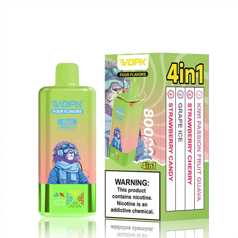 VOPK 80K Disposable Vape – Enjoy 80000 Puffs with 4-in-1 Flavor System & Powerful Performance VOPK 80K Disposable Vape – Enjoy 80000 Puffs with 4-in-1 Flavor System & Powerful Performance